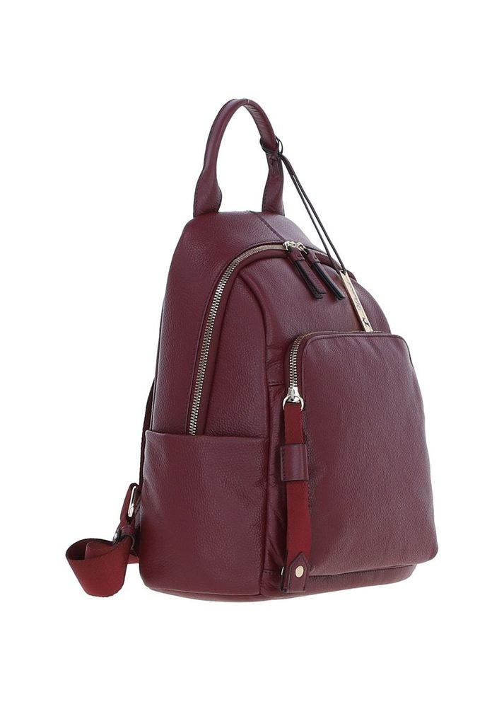 Женский кожаный рюкзак бордового цвета X37 Wine Ashwood (323596146)