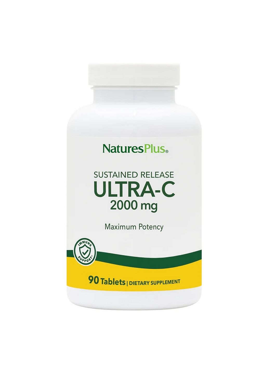 Витамины и минералы Ultra-C 2000 Sustained Release, 90 таблеток Natures Plus (293417972)