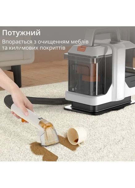 Моющий пылесос DOCTOR-101 для чистки ковров, текстиля, мебели и автомобиля Hengda (393772126)