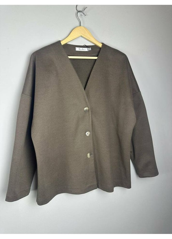 Жіночий жакет прямого крою на гудзики MKRM4311 Rica Mare (365652919)