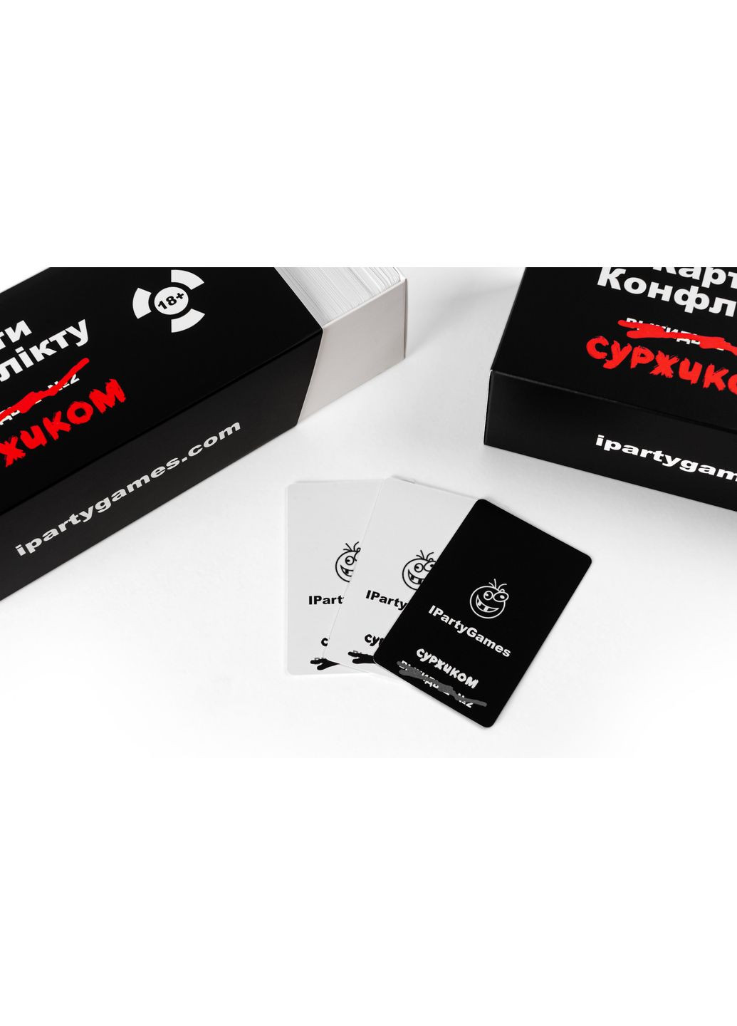 Настільна гра Карти конфлікту. Суржиком iPartyGames (372171671)