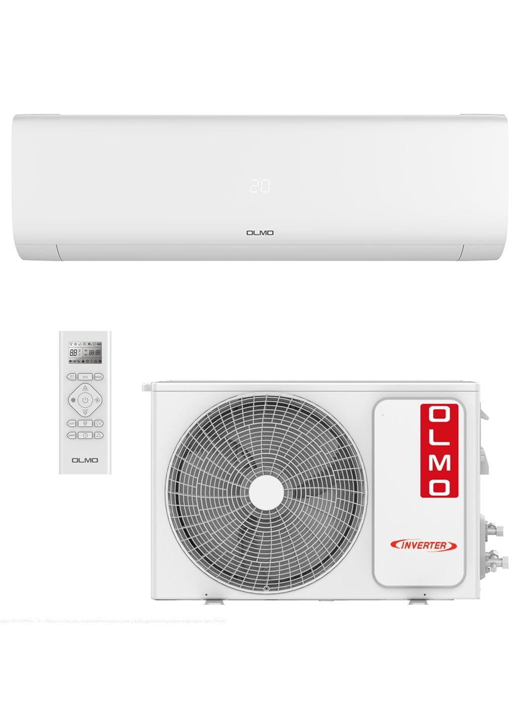 Кондиционер OSH-12FRH3 (Серия EDGE DELUXE, инвертор -15) Olmo (360573127)