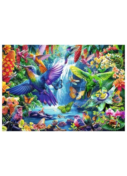Пазл (5900511108804) Trefl Тропічні колібрі 1000 елементів (366159053)