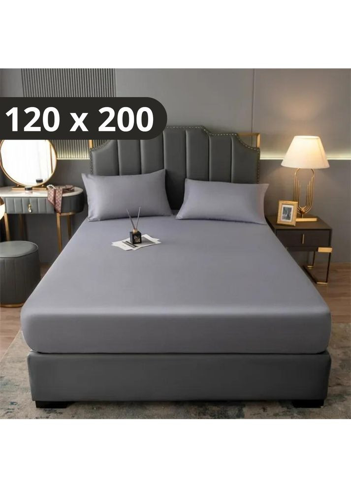 Простынь на резинке Softable Fabric 120×200 — мягкая, плотная, комфортная, (KT7006035) Solve (369627475)