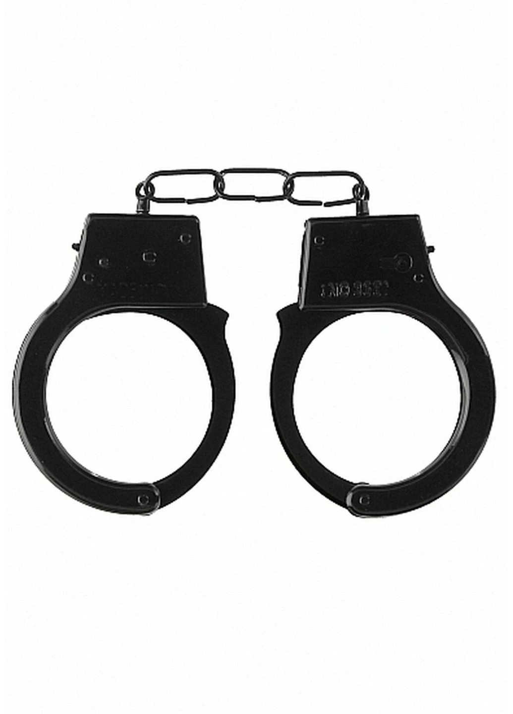 Наручники Beginner's Handcuffs Metal Black Ouch! (402315627)