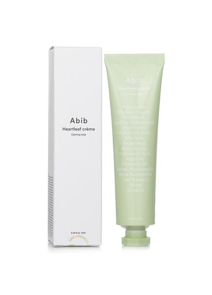 Успокаивающий крем для лица с экстрактом хауттюйнии Heartleaf Creme Calming Tube, 75 мл Abib (316395643)
