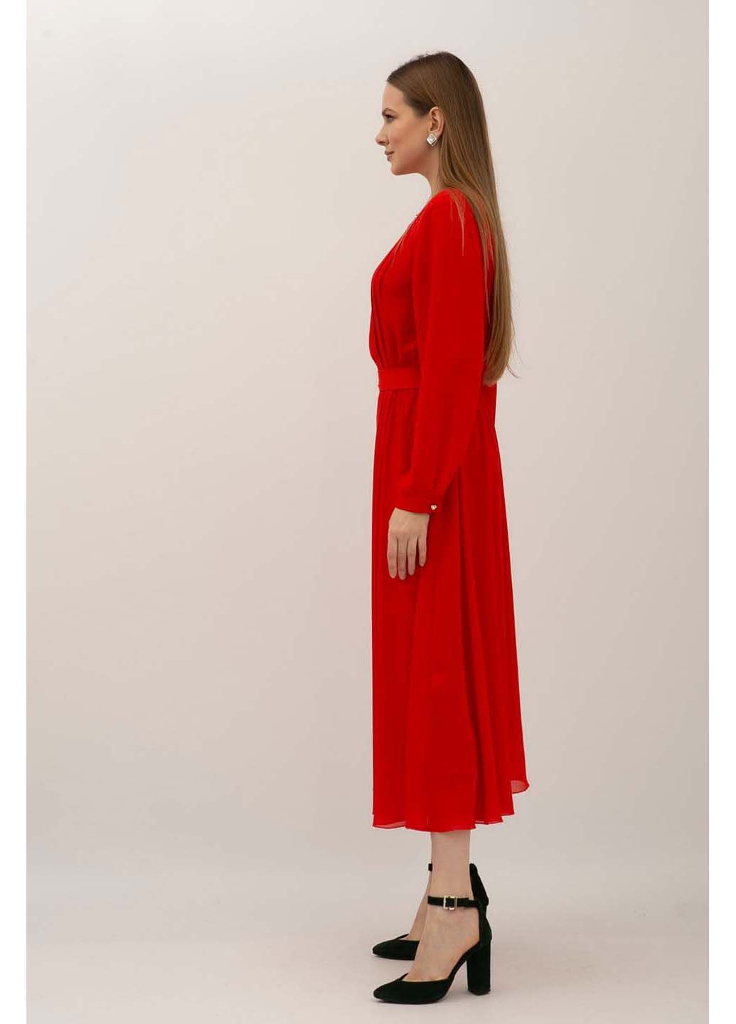 Червона сукня Lesia