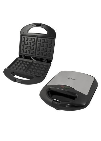 Электрическая вафельница MS-7705 для бельгийских вафель с антипригарным покрытием 1000Вт Domotec (297332202)