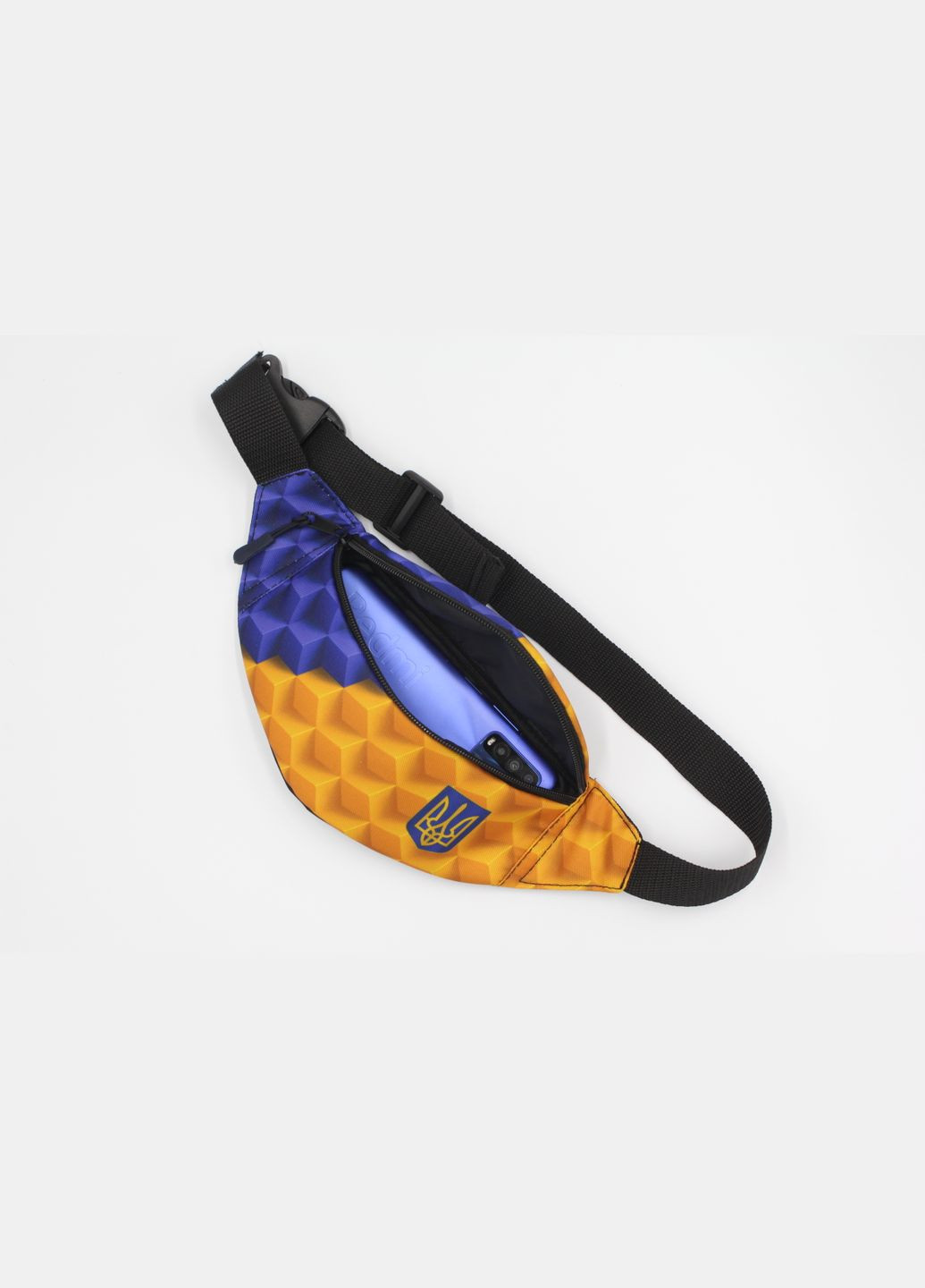 Дитяча патріотична бананка для дітей 4-8 років Тризуб синьо-жовтий KLUNOK Бананка (315765453)