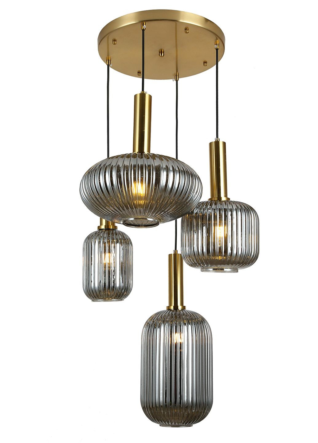 Підвісний світильник 9163810-4 BRZ+BK (LVS3719) Levistella (370246173)