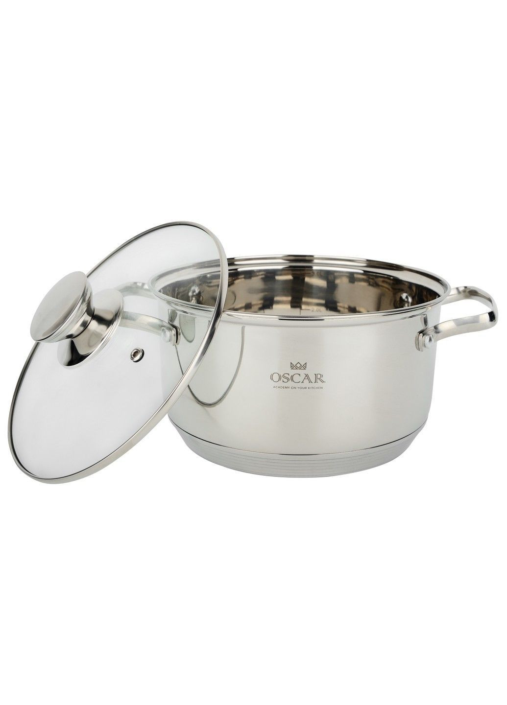 Каструля GRAND 24 см (6 л) з кришкою (OSR-2001-24) Oscar (365277539)