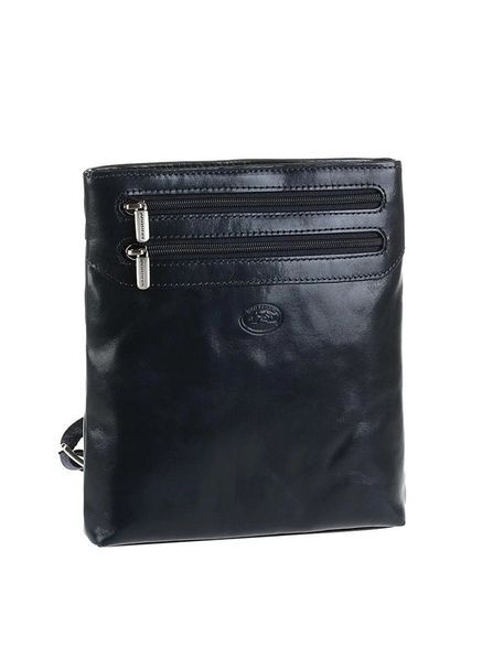 Темно-синя шкіряна сумка через плече Italico 6048 navy Tony Perotti (303829817)