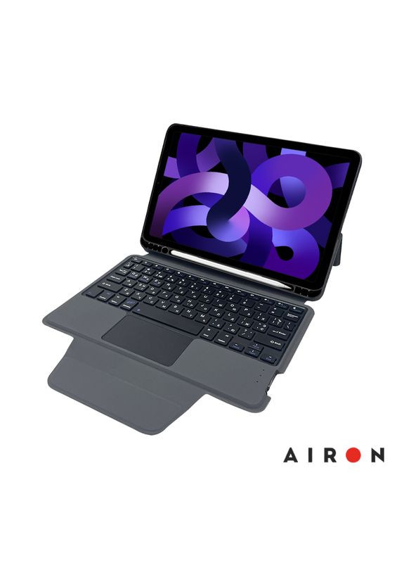 Чохол Premium для iPad Air 4го та 5-го поколінь 10.9 з інтегрованою клавіатурою Airon (268025306)
