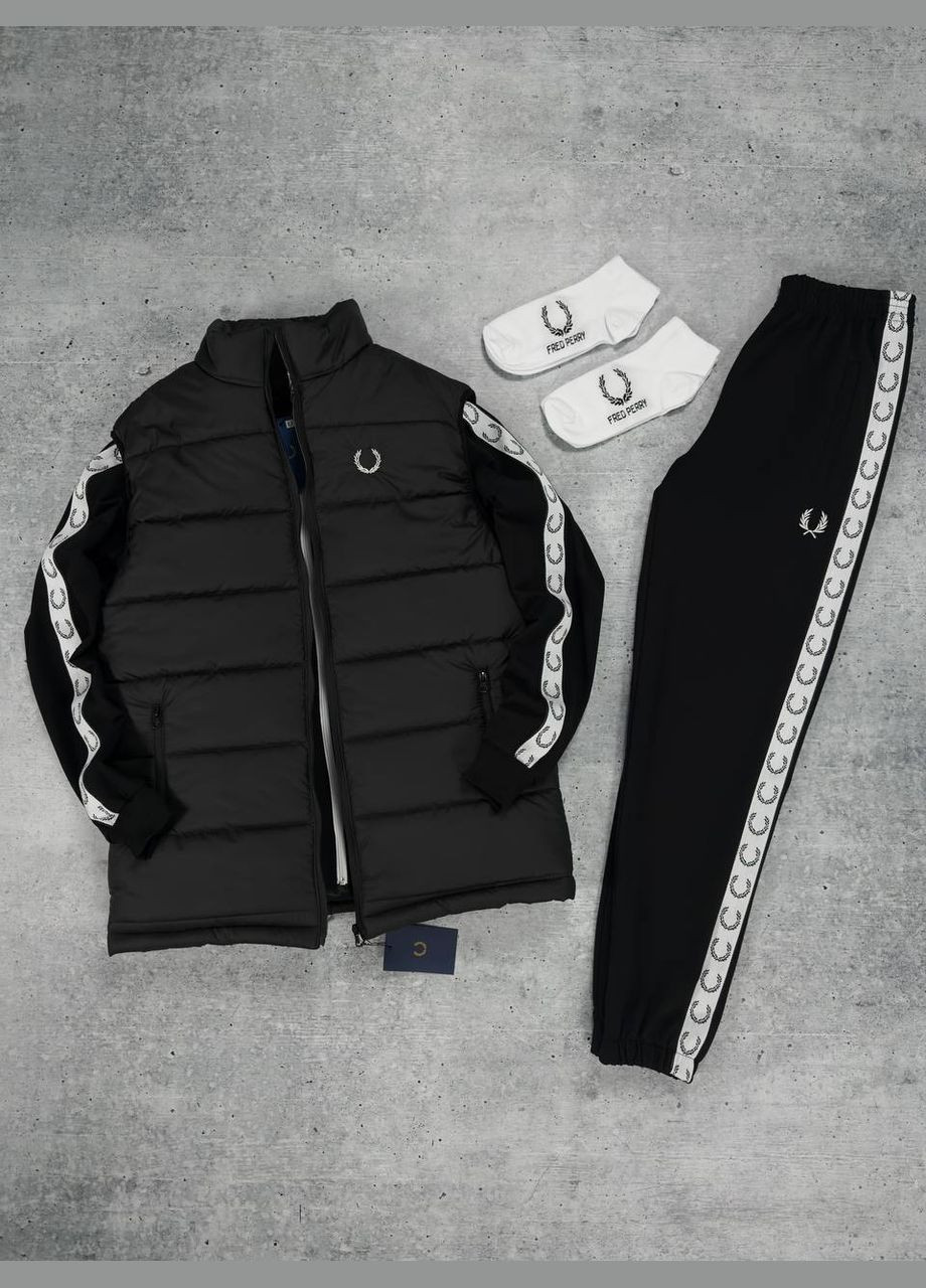 Набір: жилет-кофта-штани 2 пари шкарпеток у подарунок! No Brand (317627526)