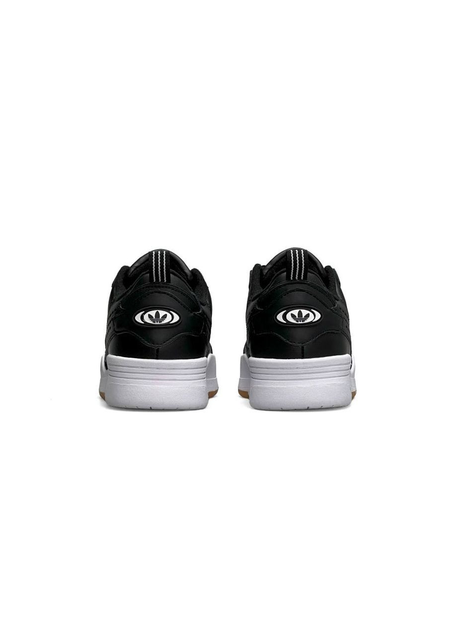 Черные демисезонные кроссовки женские, вьетнам adidas Originals ADI2000 Black White