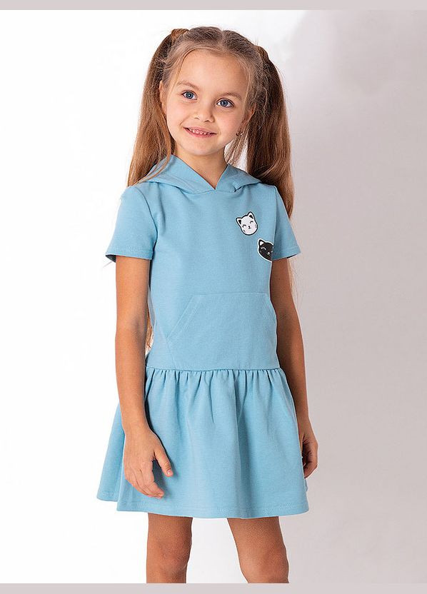 Голубое платье для девочки Mevis (319315087)