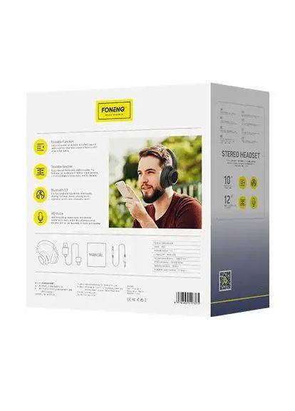 Bluetooth-гарнітура BL50 Bluetooth Headset (BL50-BH) FONENG (336952390)