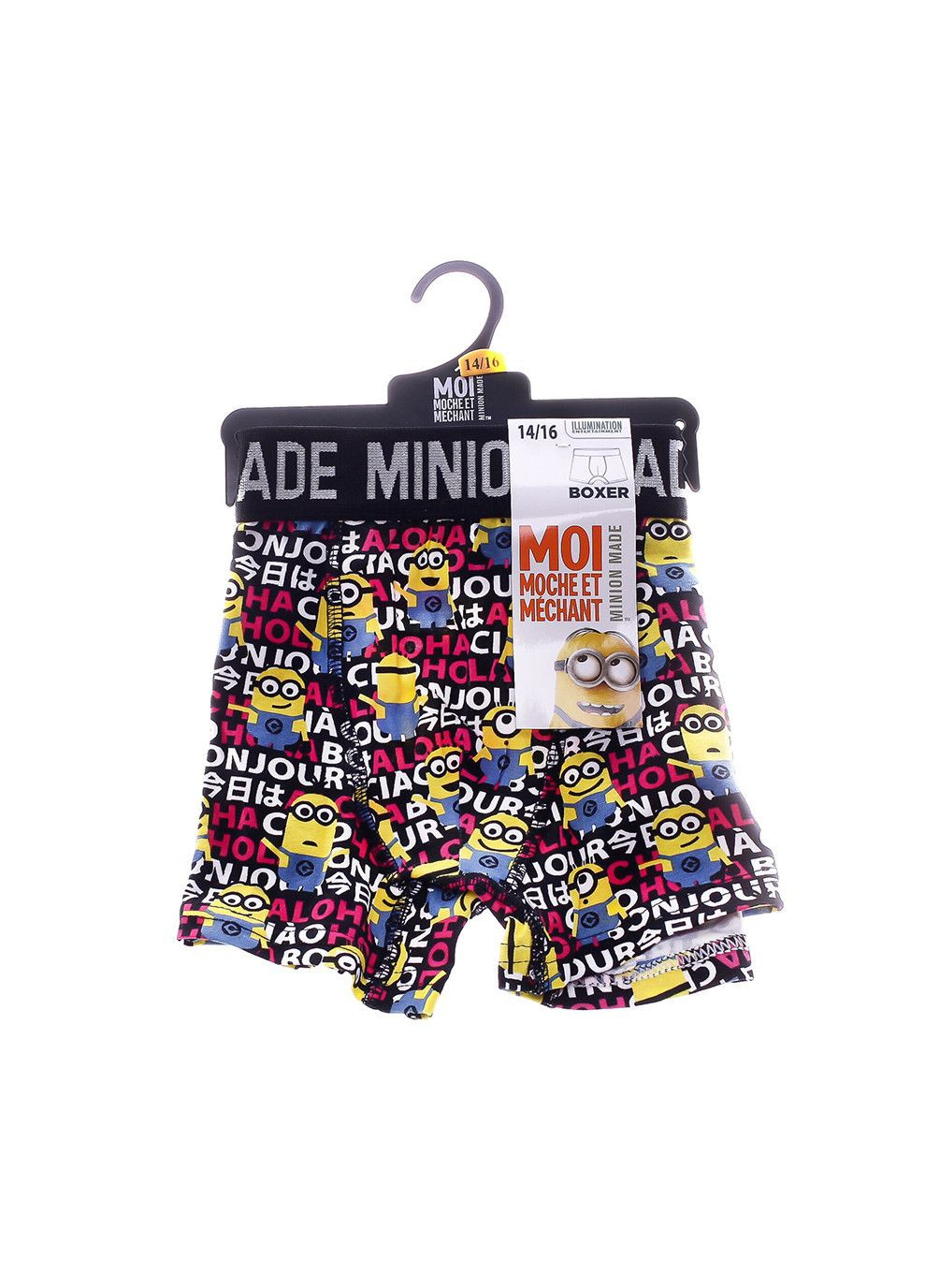 Трусы-боксеры 1-pack black — 30890634-2. Minions (333955695)