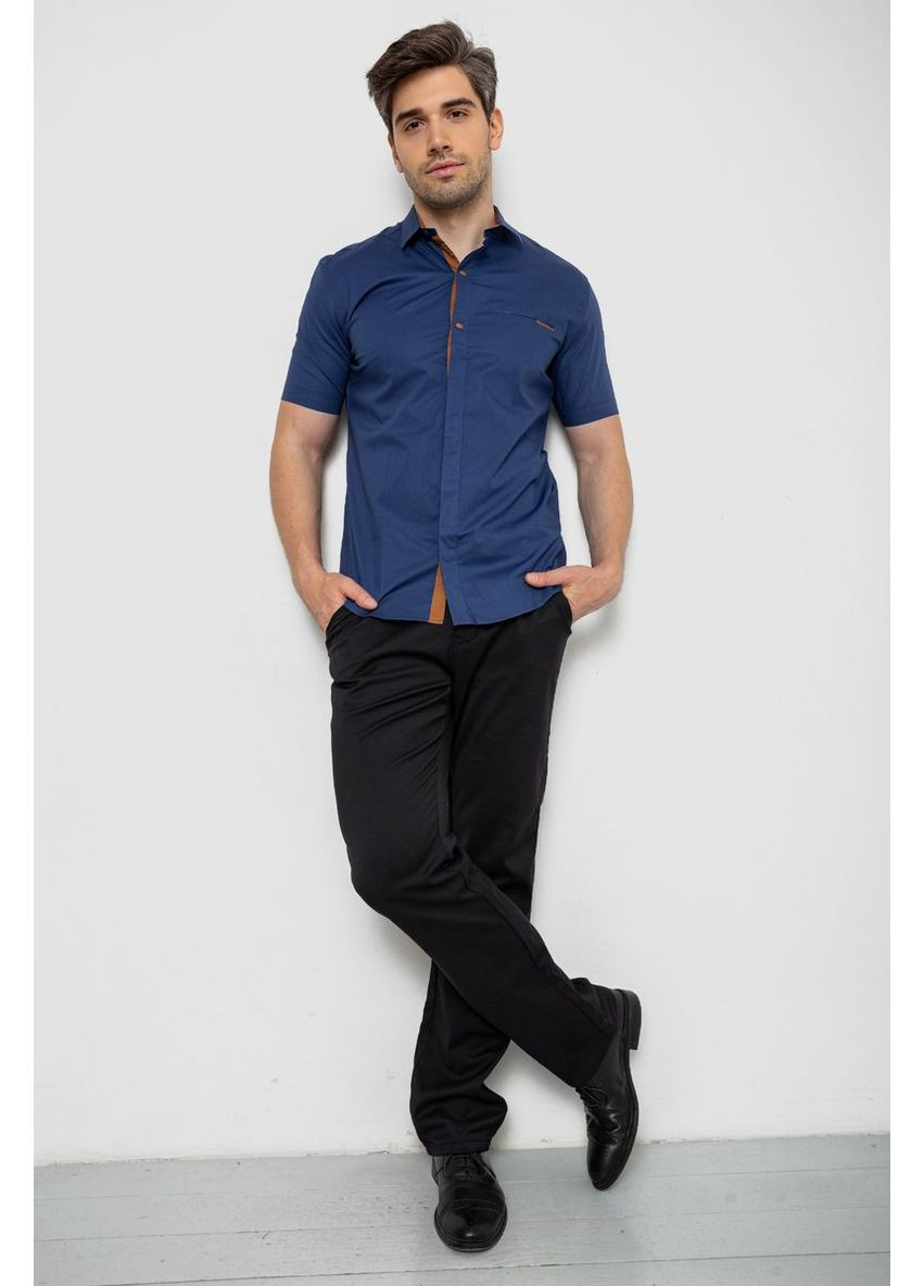 Синяя праздничный рубашка Ager