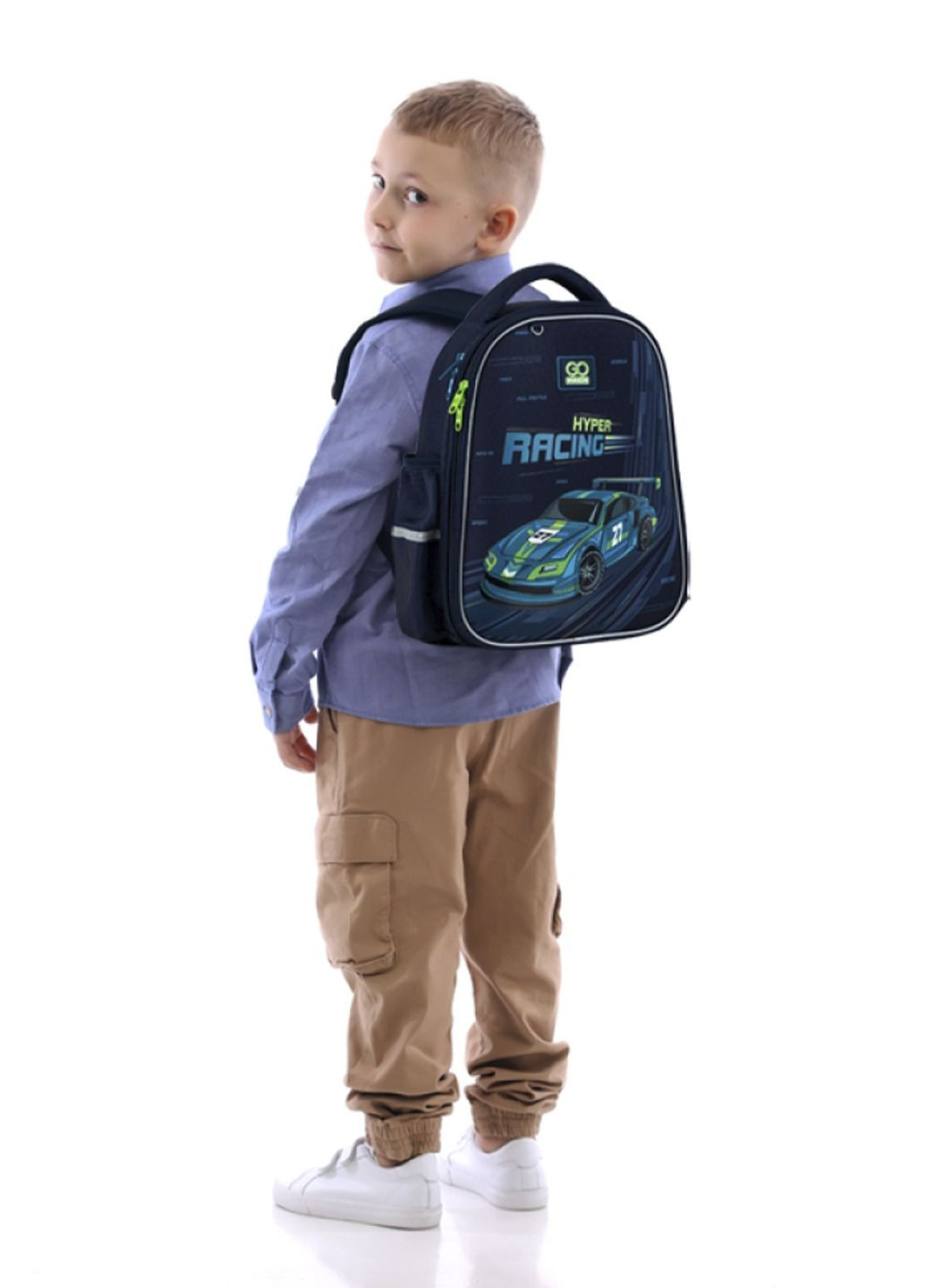 Рюкзак Education напівкаркасний - Speedway колір синій CB-00281097 GoPack (341485811)