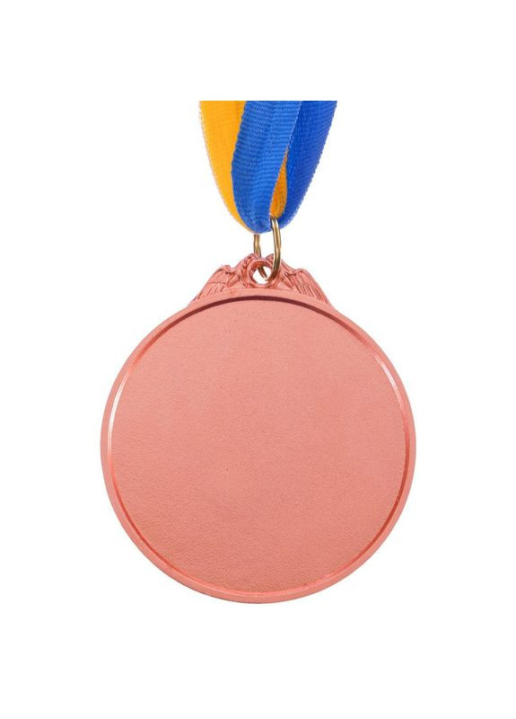 Медаль спортивна зі стрічкою двоколірна d-6,5см Настільний теніс C-7028 місце (метал, покр. 2тони, 56g, 3-бронза) SP-Sport (361436048)