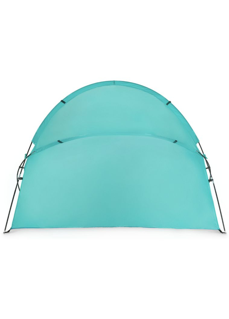 Самораскладная палатка-ракушка пляжная XXL бирюзовый Outtec (361952932)