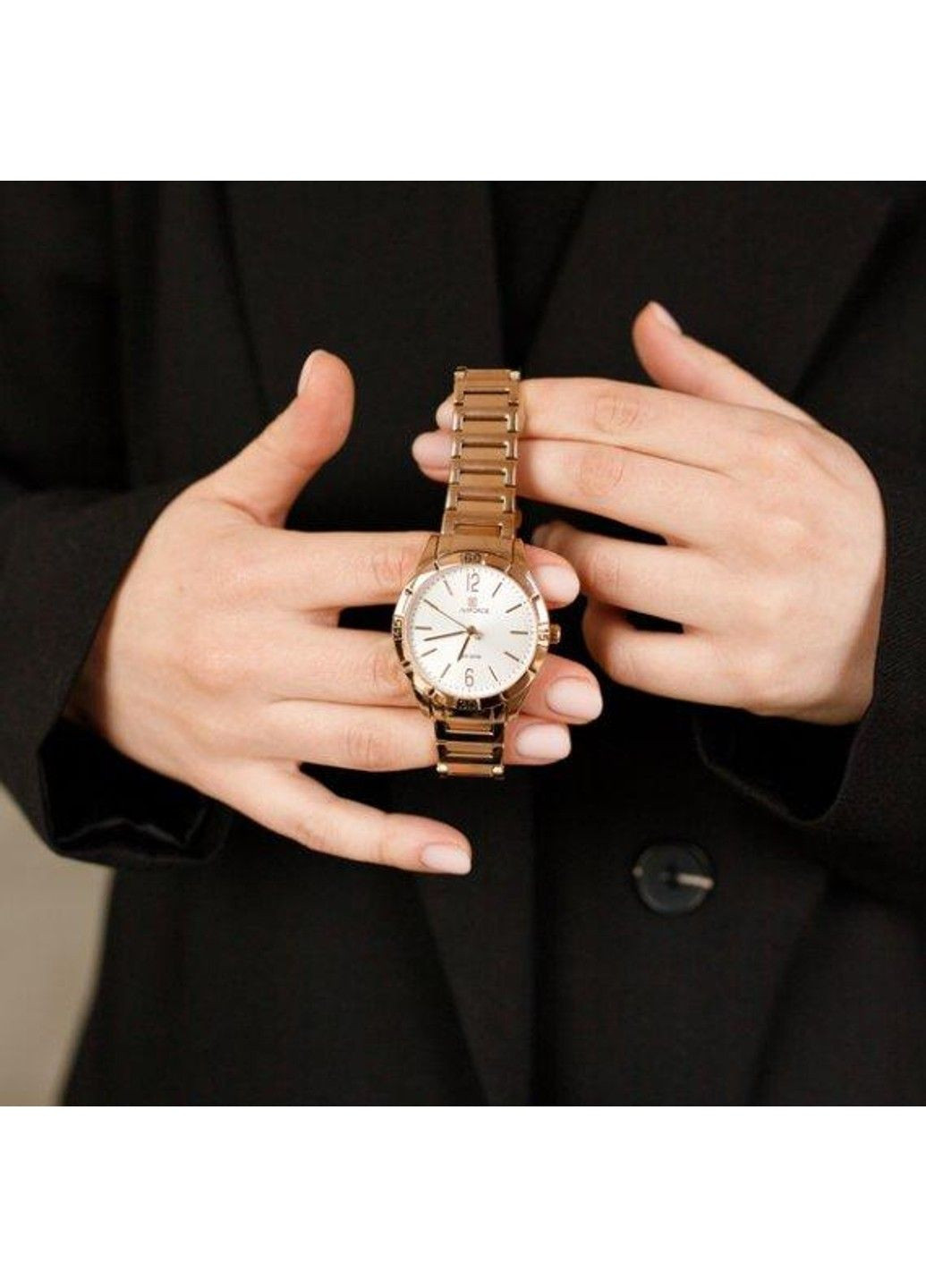 Женские наручные часы Malibu (Золотистые) Naviforce (314484005)