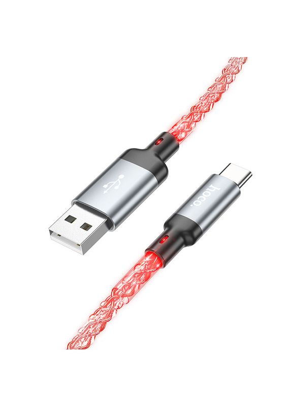Зарядный кабель USB Type-C для телефона / Провод шнур тайп си для быстрой зарядки и передачи данных 1м Hoco (360637964)