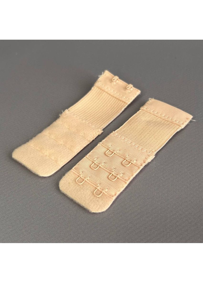 Удлинитель для бюстгальтера на 2 крючка, бежевый 3,2х9,5 см Plus-plus (352744685)