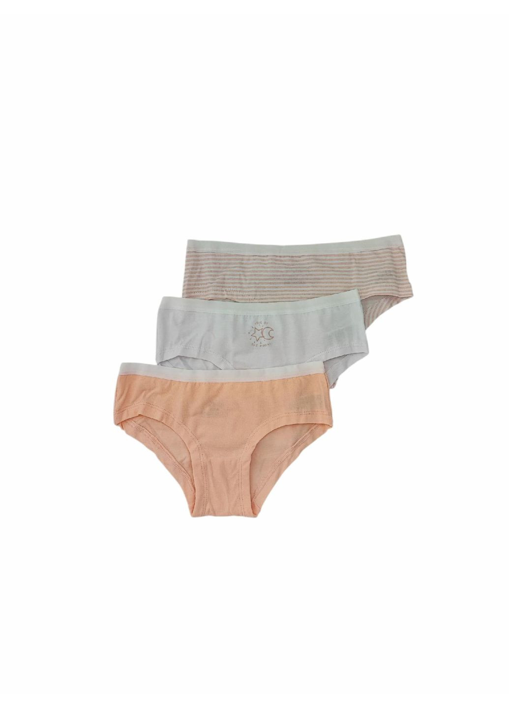 Набір підліткових трусів-сліпів 3 шт для дівчинки Комбінований (25091006) OVS (361680056)