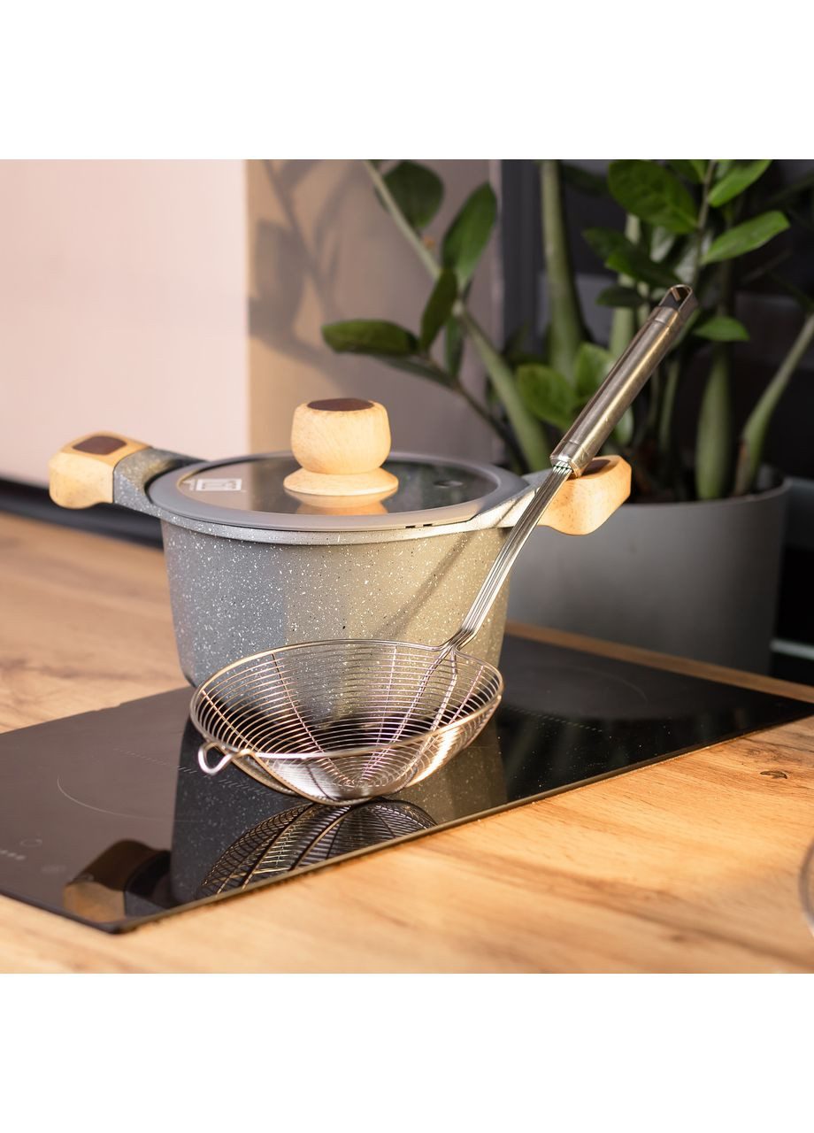 Шумовка из нержавеющей стали с ручкой Ø 16 для фритюра Jooki (358706512)