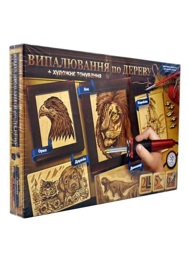 Набір для творчості Випалювання по дереву (WD-01-02U) Danko Toys (388373118)