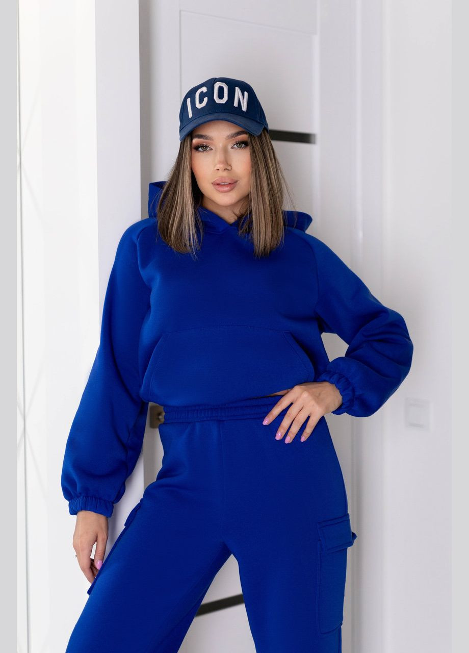 Теплый спортивный костюм со штанами карго Fashion Girl (306712200)