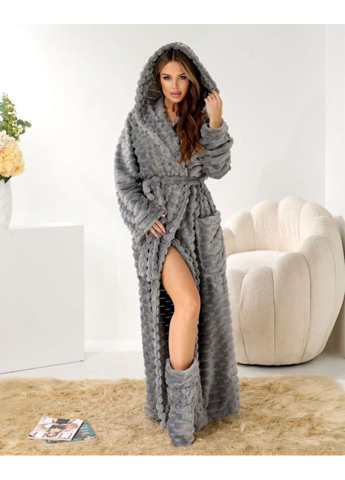 Халат женский с сапогами ОР-3004/7 ( ) No Brand (370147630)