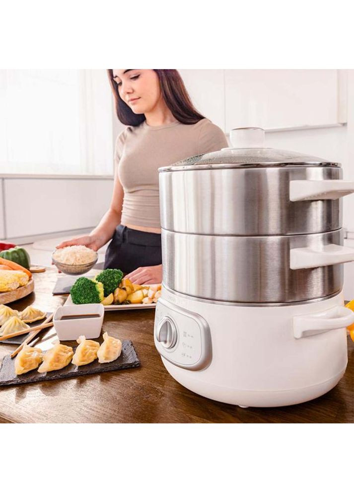 Пароварка Vapovita SteelPot White Cecotec (365233964)