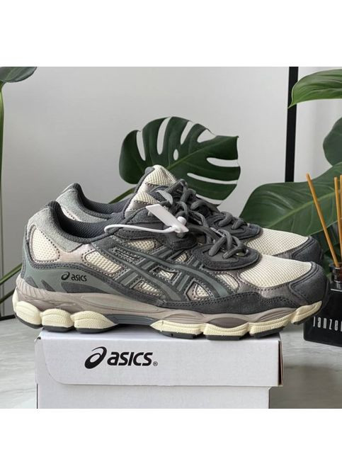 Кросівки жіночі і чоловічі Asics Gel-NYC beige gray brown | Асікс Гель-НЮК бежеві сірі коричневі No Brand бежеві демісезони (355797383)