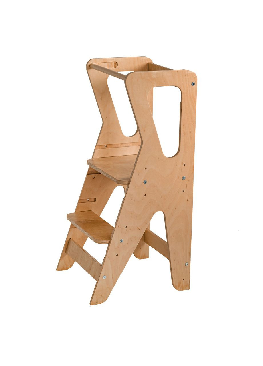 Вежа помічник Монтессорі Сіра LunaToys (306552723)