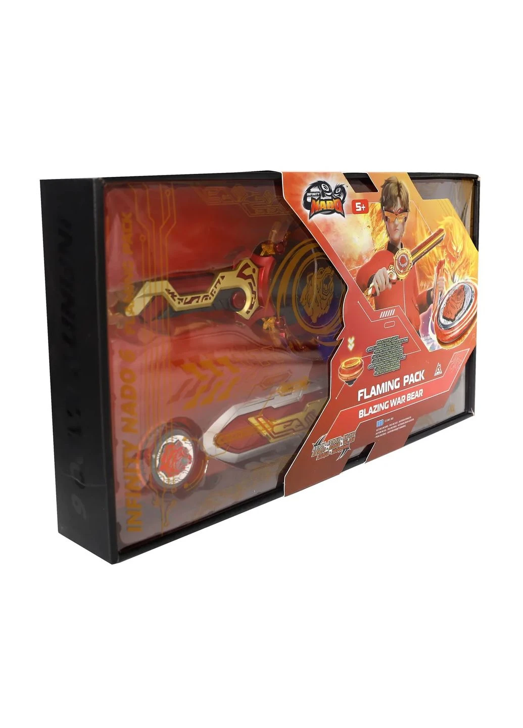 Дзиґа VI Flaming Pack Палаючий Бойовий Ведмідь (Blazing War Bear) Infinity Nado (393453315)