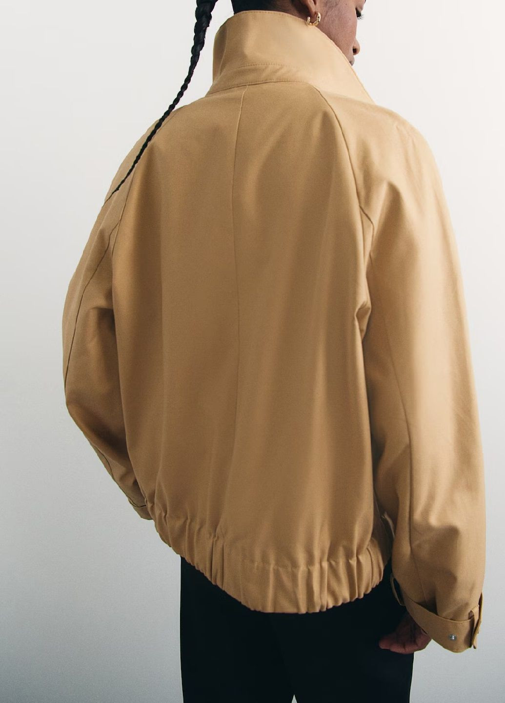 Бежева демісезонна куртка H&M