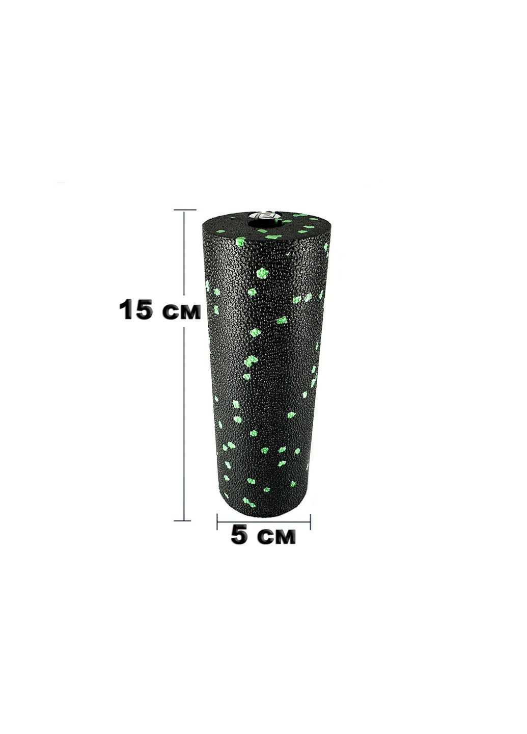 Масажний ролик EPP 15х5 см салатовий EasyFit (340273852)