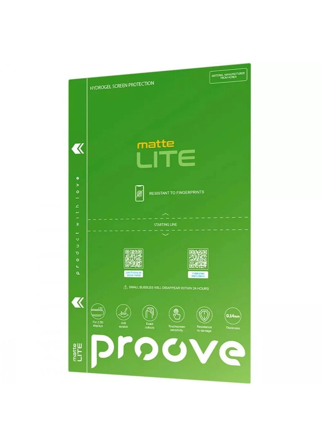 Защитная гидрогелевая пленка Hydrogel Screen Protection LITE (matte) для MOTO Zplay Proove (387749447)