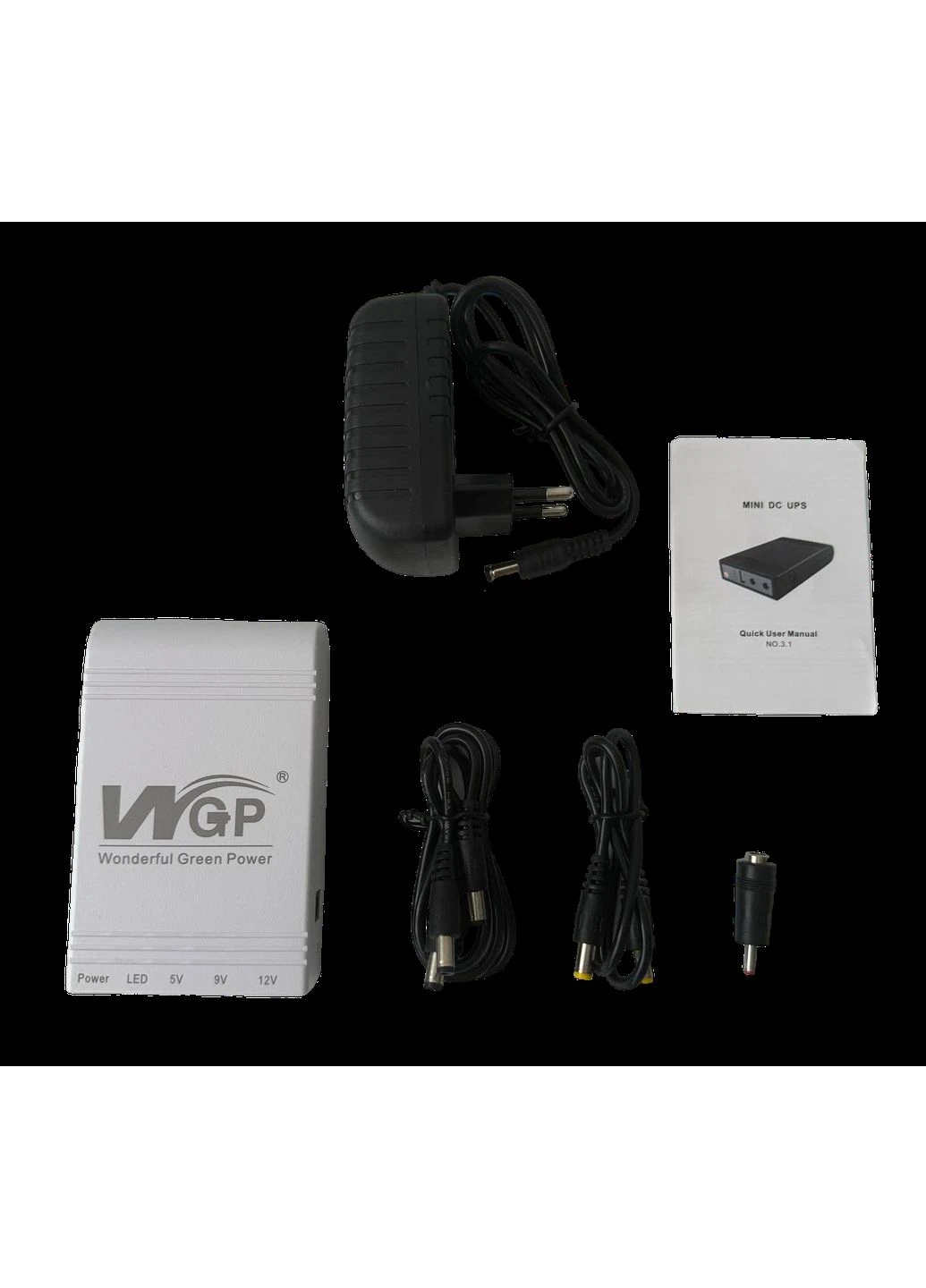 ИБП для роутера, повербанк MINI DC UPS WGP103 10400mAh, 5V/9-12V WGP (360713227)