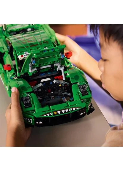 Конструктор Technic Автомобіль Porsche 911 GT3 R REXY AO Racing 1313 Деталей (42224) Lego (377158496)