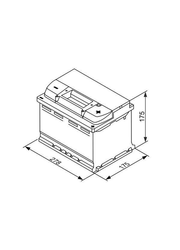 Акумулятор S4 EFB 65Ah EN 650A Bosch (301419033)