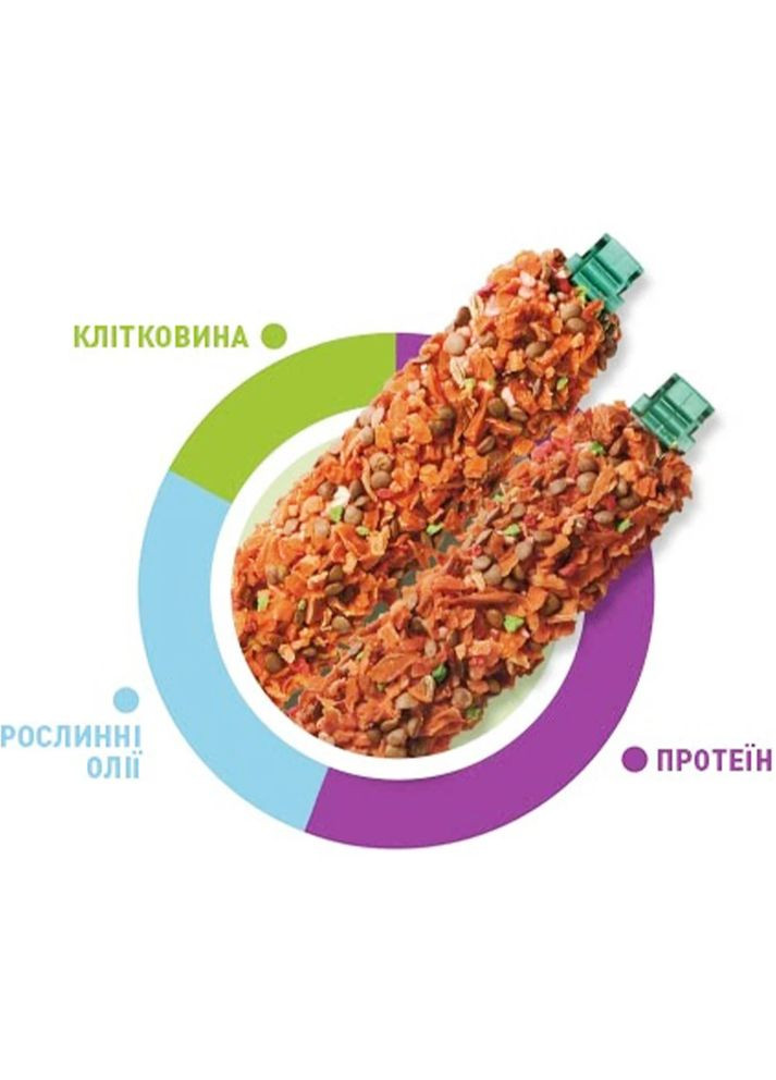 Додатковий корм Stix Flakes Coniglietti 100гр, для карликових кроликів, шиншил та морських свинок Padovan (364489084)