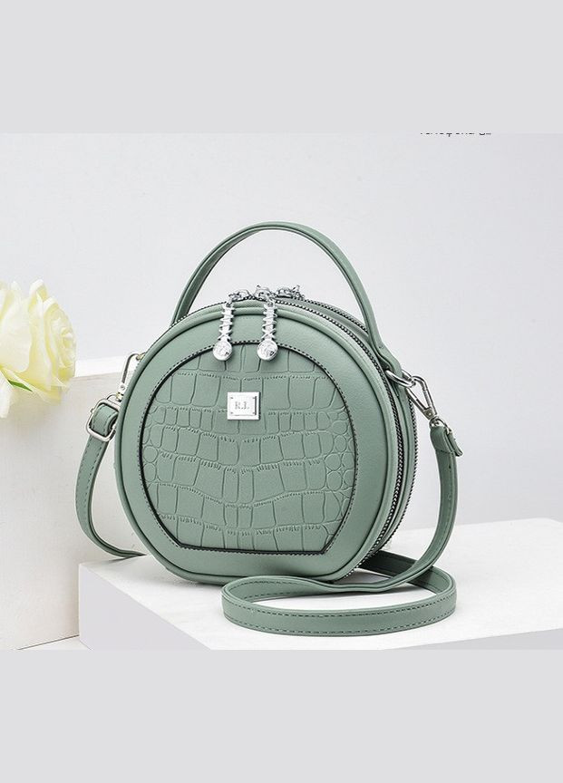 Сумка жіноча кругла маленька Чорний No Brand (298997150)