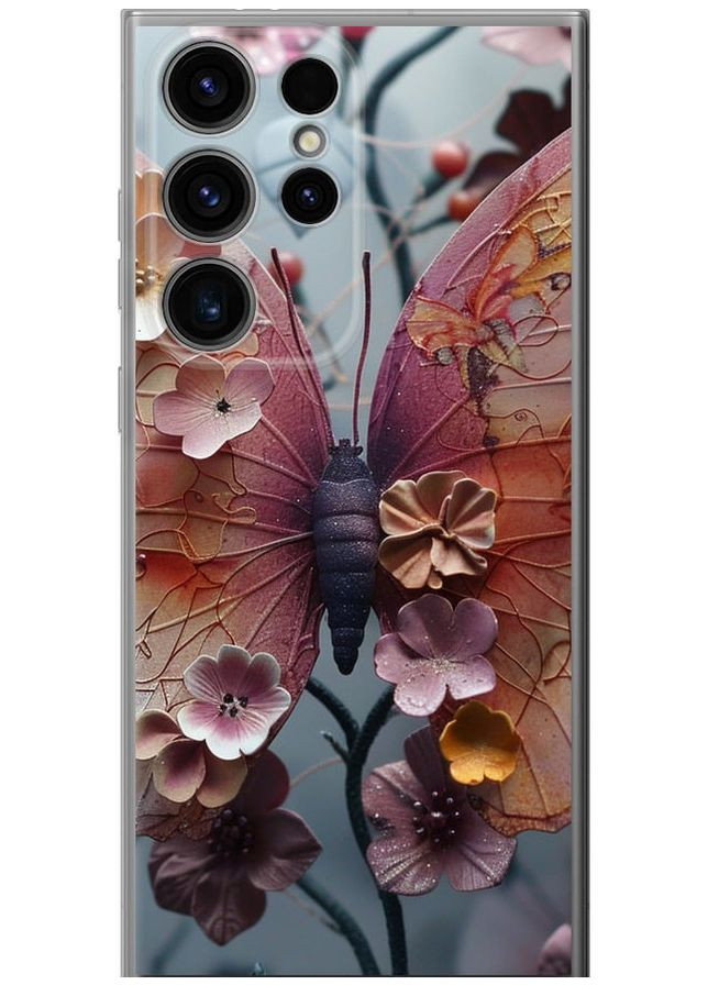 Силіконовий чохол 'Fairy Butterfly' для Endorphone Samsung Galaxy S24 Ultra (285708337)