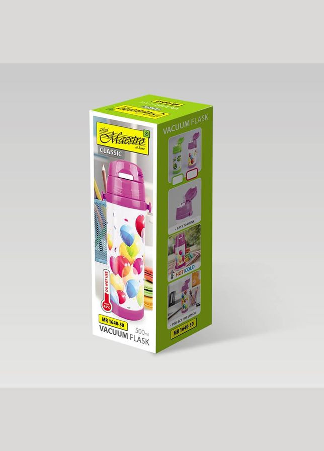 Термос питьевой детский из нержавеющей стали 0.5 л (MR-1640-50) Зеленый Maestro (334713871)