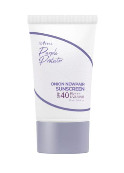 IsnTree Солнцезащитный крем с экстрактом муана Onion Newpair Sunscreen SPF40, 50 мл — Крем, Южная Корея (345701456)