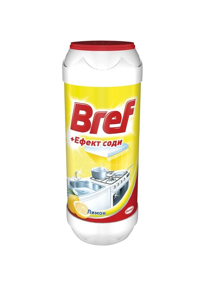Порошок Ефект соди. Лимон 500г (9000100254953) Bref (361854313)